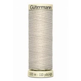 Gutermann Sew-All Thrd 100m - Dark Bone (Box of 3) Photo