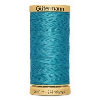 Gutermann Topstitch Silk 15wt 30m  SILVER (Box of 5) Photo