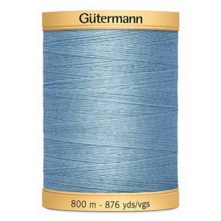 Gutermann Cotton 50 800m 876yd Solid - Carolina Blue (Box of 3) Photo