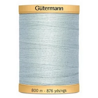 Gutermann Cotton 50 800m 876yd Solid - Light Blue (Box of 3) Photo