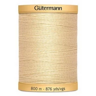 Gutermann Cotton 50 800m 876yd Solid - Oak Tan (Box of 3) Photo