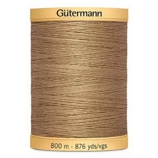 Gutermann Cotton 50 800m 876yd Solid - Taupe (Box of 3) Photo