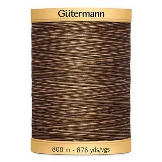 Gutermann Cotton 50 800m 876yd Solid - Var Brown Sugar (Box of 3) Photo