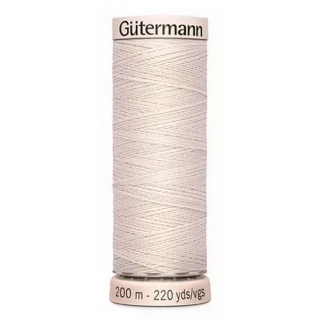 Gutermann Natural Cotton 60wt 200m- FLESH (Box of 5) Photo