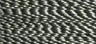 FU01 - Floriani Mixed Embroidery Thread, Black/White, 1,100yd spool Photo