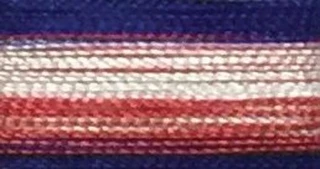 V30 - Floriani Variegated Embroidery Thread, Old Glory, 1,100yd spool Photo