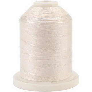 American & Efird Spun Polyester 40wt Brite White Thread Photo