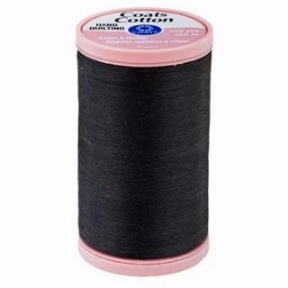 Coats & Clark Coats Quilting 350yds  Black    (Box of 3) Photo