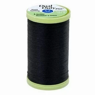 Coats & Clark Dual Duty Plus 325 yds  Black   (Box of 3) Photo