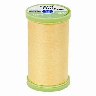 Coats & Clark Dual Duty Plus 325 yds  Yellow   (Box of 3) Photo