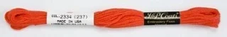 Embroidery Floss BRIGHT ORANGE RED (Box of 24) Photo