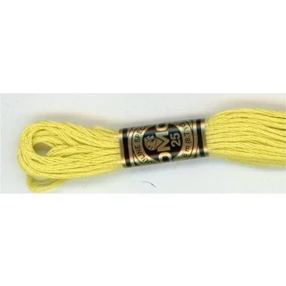 Embroidery Floss 8.7yd 12ct LIGHT YELLOW PLUM BOX12 Photo