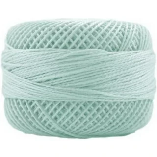 Perle Cotton Sz8 10gm 10ct LIGHT SEAGREEN BOX10 Photo