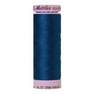 Silk Finish Cotton 50wt 150m (Box of 5) COLONIAL BLUE Photo