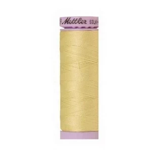 Silk Finish Cotton 50wt 150m (Box of 5) LEMON FROST Photo