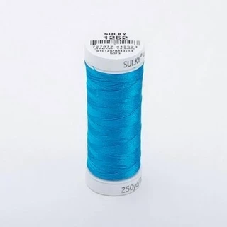 Rayon Thread 40wt 250yd 3 Count BRIGHT PEACOCK Photo