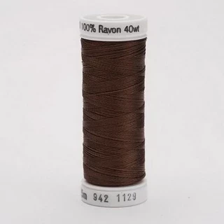 Rayon Thread 40wt 250yd 3 Count BROWN Photo