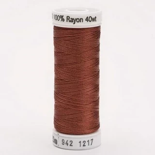 Rayon Thread 40wt 250yd 3 Count CHESTNUT Photo