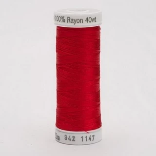 Rayon Thread 40wt 250yd 3 Count CHRISTMAS RED Photo