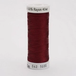 Rayon Thread 40wt 250yd 3 Count DARK BURGUNDY Photo