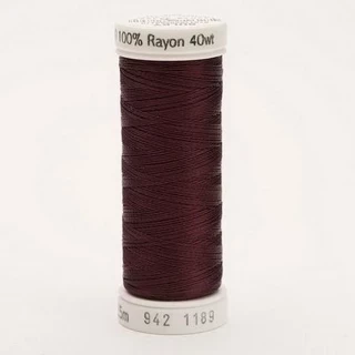 Rayon Thread 40wt 250yd 3 Count DARK CHESTNUT Photo