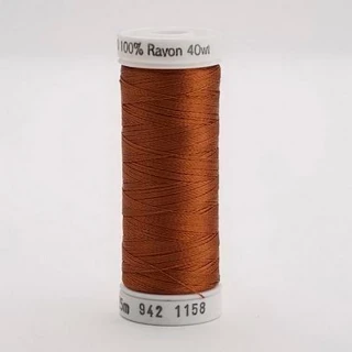 Rayon Thread 40wt 250yd 3 Count DARK MAPLE Photo