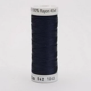 Rayon Thread 40wt 250yd 3 Count DARK NAVY BLUE Photo