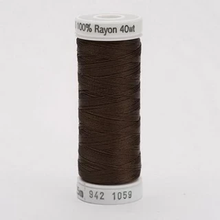 Rayon Thread 40wt 250yd 3 Count DARK TAWNY BROWN Photo