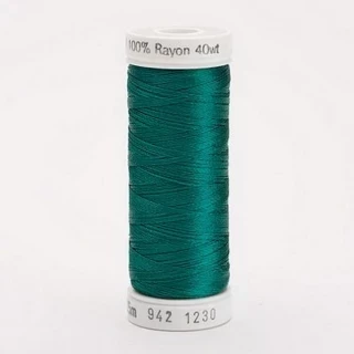 Rayon Thread 40wt 250yd 3 Count DARK TEAL Photo