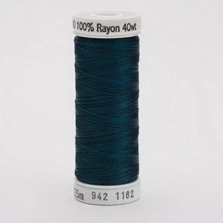 Rayon Thread 40wt 250yd 3 Count DEEP TEAL Photo