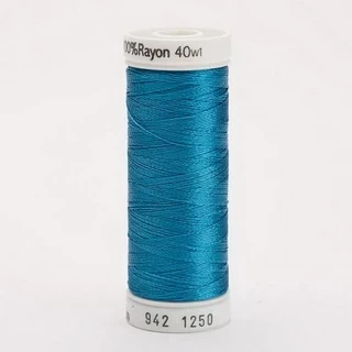 Rayon Thread 40wt 250yd 3 Count DUCK WING BLUE Photo