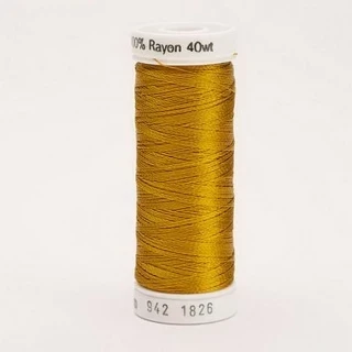 Rayon Thread 40wt 250yd 3 Count GALLEY GOLD Photo