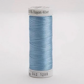 Rayon Thread 40wt 250yd 3 Count ICE BLUE Photo