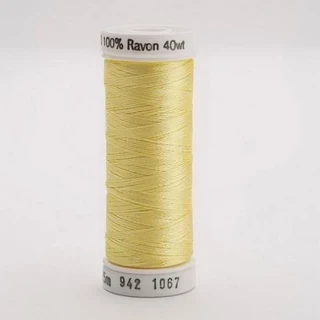 Rayon Thread 40wt 250yd 3 Count LEMON YELLOW Photo