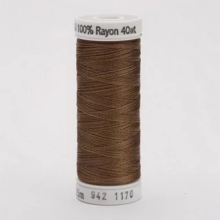 Rayon Thread 40wt 250yd 3 Count LIGHT BROWN Photo