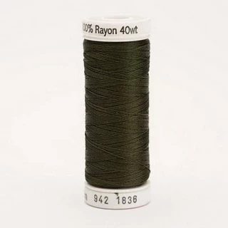 Rayon Thread 40wt 250yd 3 Count LODEN GREEN Photo