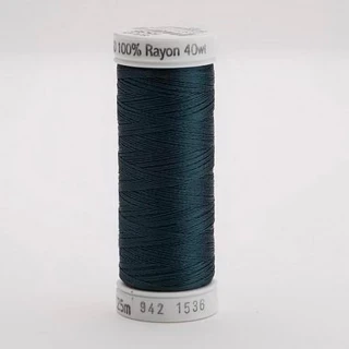 Rayon Thread 40wt 250yd 3 Count MIDNIGHT TEAL Photo