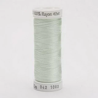 Rayon Thread 40wt 250yd 3 Count PALE YELLOW GREEN Photo