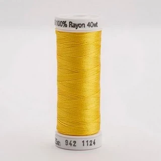 Rayon Thread 40wt 250yd 3 Count SUN YELLOW Photo