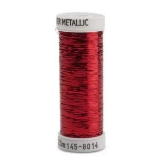 Sliver Metallic 250yd 5 Count CHRISTMAS RED Photo