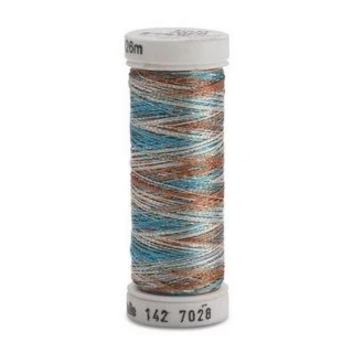 Sulky Metallic Vari 165yd 5 Count SILVER COPPER BLUE (Box of 6) Photo