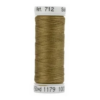 Sulky12wt Cotton Petites 50yds - Dark Taupe (Box of 3) Photo