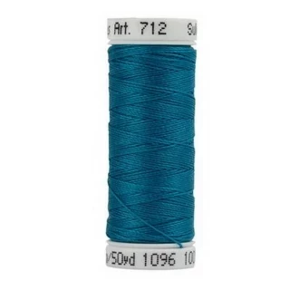 Sulky12wt Cotton Petites 50yds - Dark Turquoise (Box of 3) Photo