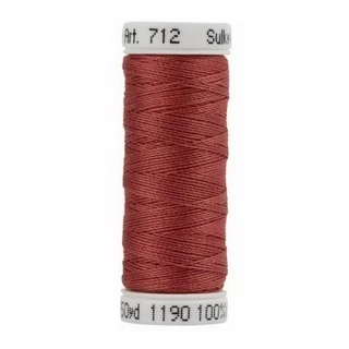 Sulky12wt Cotton Petites 50yds - Medium Burgundy (Box of 3) Photo