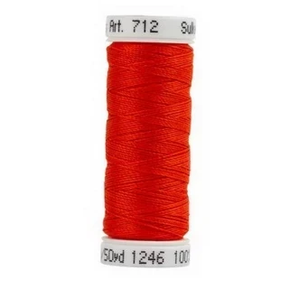 Sulky12wt Cotton Petites 50yds - Orange Flame (Box of 3) Photo