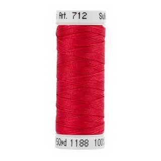 Sulky12wt Cotton Petites 50yds - Red Geranium (Box of 3) Photo