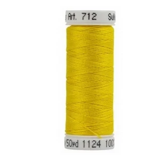 Sulky12wt Cotton Petites 50yds - Sun Yellow (Box of 3) Photo