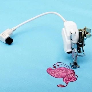 Baby Lock Embroidery Presser Foot With Needle Beam Photo