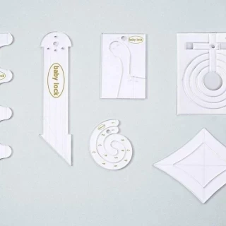 Baby Lock Ruler Kit for High Shank and Long Arm Photo