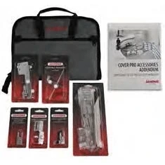 Janome 6 optional accessory feet W/Fabric Accecssory Bag for ALL CoverPro Models Photo